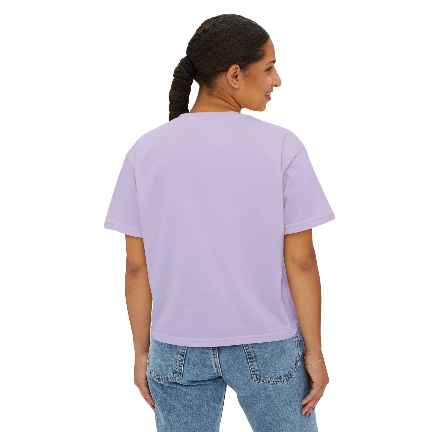 Copy of Desert Cactus Landscape Tee | Women's Boxy Tee