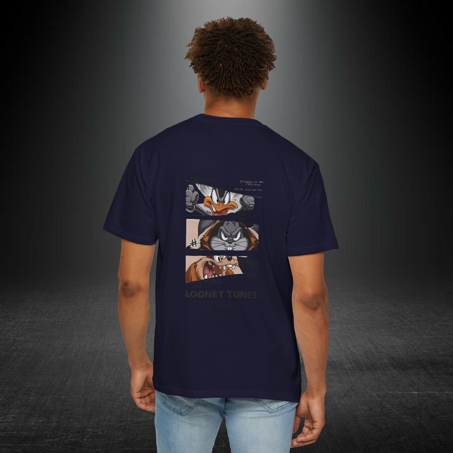 Copy of Vintage Comic Panel Graphic T-Shirt | Retro Crisis Text Tee | Garment Dyed Cotton Shirt | Streetwear Graphic Tee | Unisex Gift