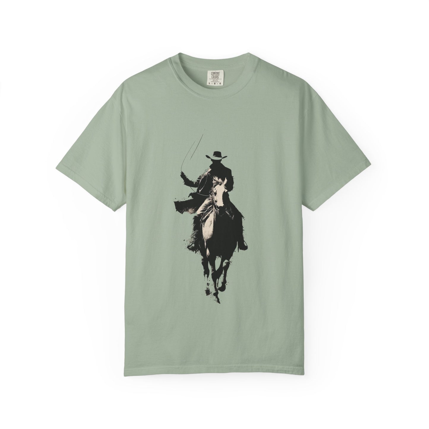 Copy of Vintage Cowboy Silhouette T-shirt | , Western Roseo Tee , Cowboy Graphic tshirt , Horse Lover Gift , Country Western unisex Tee