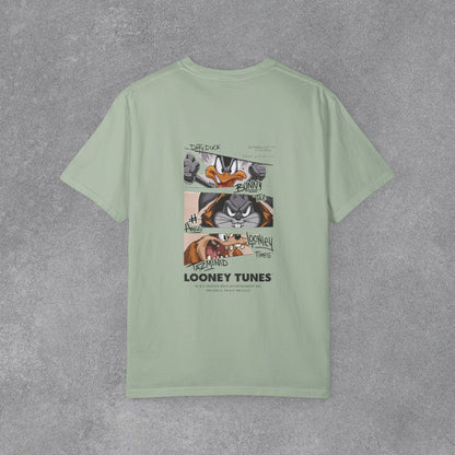 Copy of Vintage Comic Panel Graphic T-Shirt | Retro Crisis Text Tee | Garment Dyed Cotton Shirt | Streetwear Graphic Tee | Unisex Gift