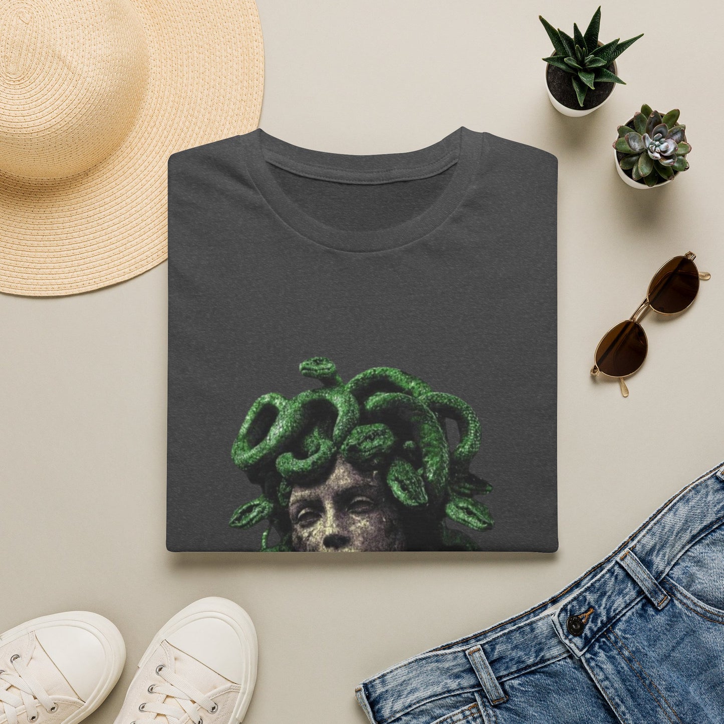 Copy of Medusa Head T-Shirt | Snake Hair Mythology Graphic Tee