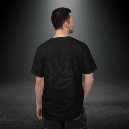 Copy of Shark Attack Surfing Skeleton T-shirt | Wave Illustration, Crown Back Print