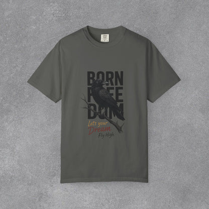 Copy of Born to Be Free Raven silhouette tee | Born to Be Free T-Shirt