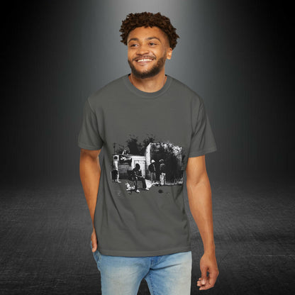 Copy of Praying Hands Graphic T-shirt | Graffiti Street Scene Tee