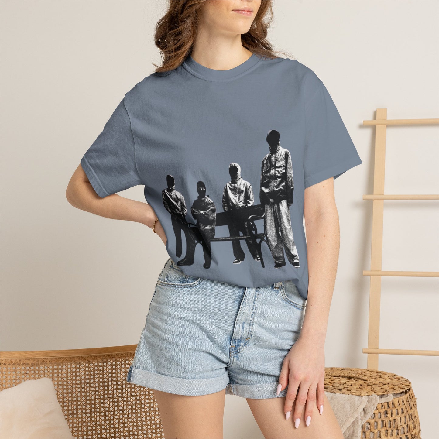Copy of Out of the Grave zombie hand T-Shirt | band silhouette front
