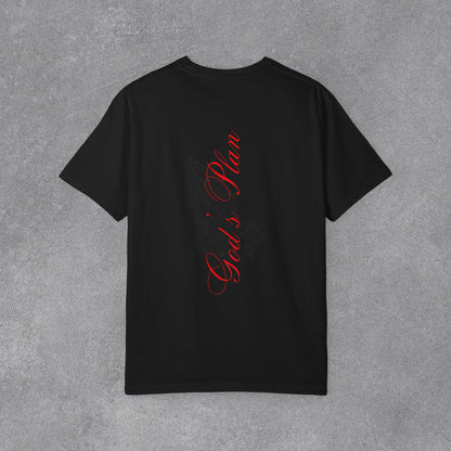 Copy of Medusa Graphic T-Shirt | Gothic Streetwear Tee | Praying Hands Graphic Shirt | Vintage Tattoo Style Tee | Unisex Garment Dyed Shirt