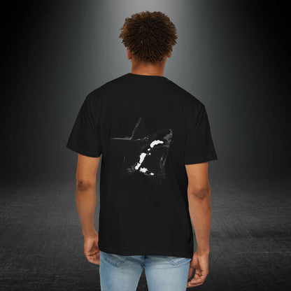 Copy of Skull Graphic T-Shirt | Gothic Tattoo Streetwear Tee | Vintage Washed Cotton Shirt | Shark Back Print | Unisex Graphic Tee