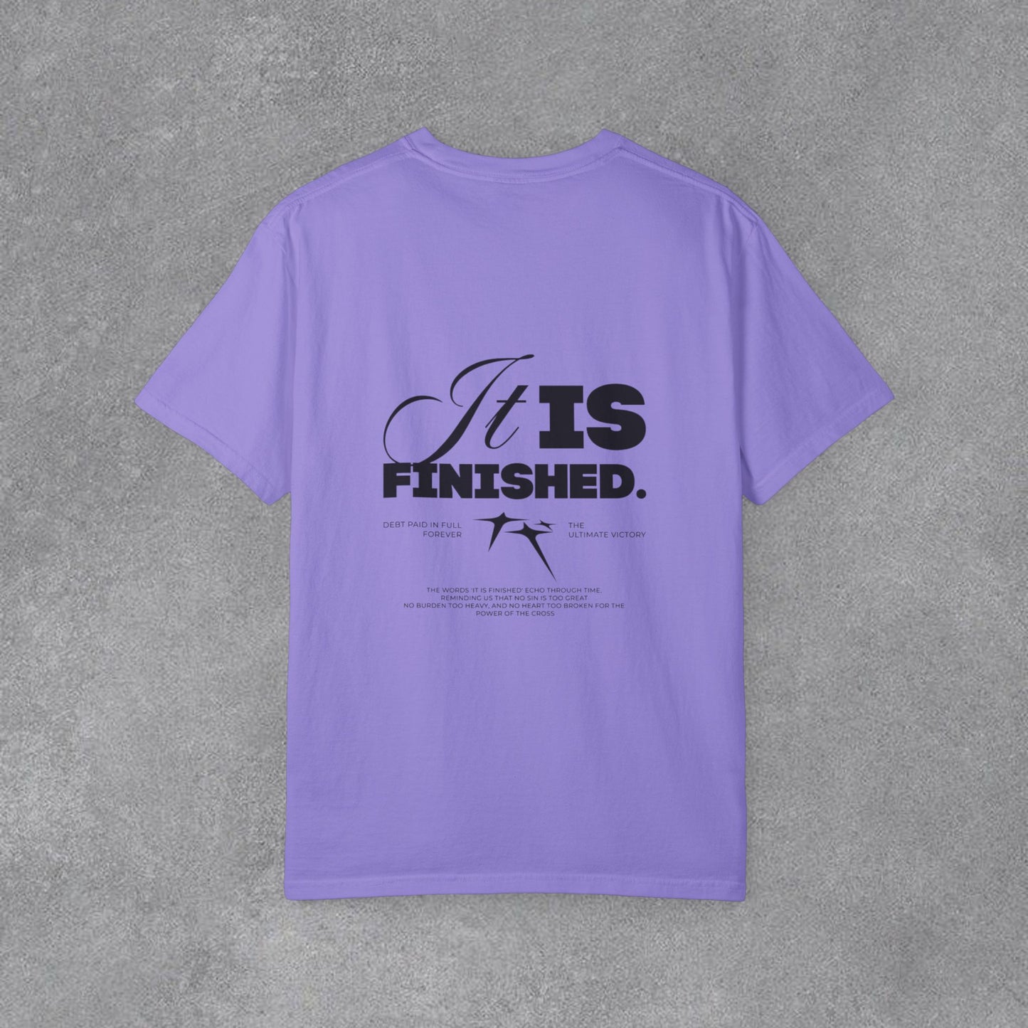 Copy of Roaring Panthers Graphic T-Shirt | It Is Finished Back Print