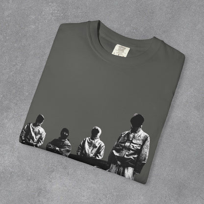Copy of Out of the Grave zombie hand T-Shirt | band silhouette front