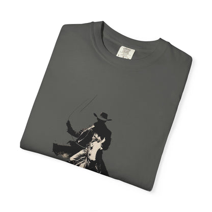 Copy of Vintage Cowboy Silhouette T-shirt | , Western Roseo Tee , Cowboy Graphic tshirt , Horse Lover Gift , Country Western unisex Tee