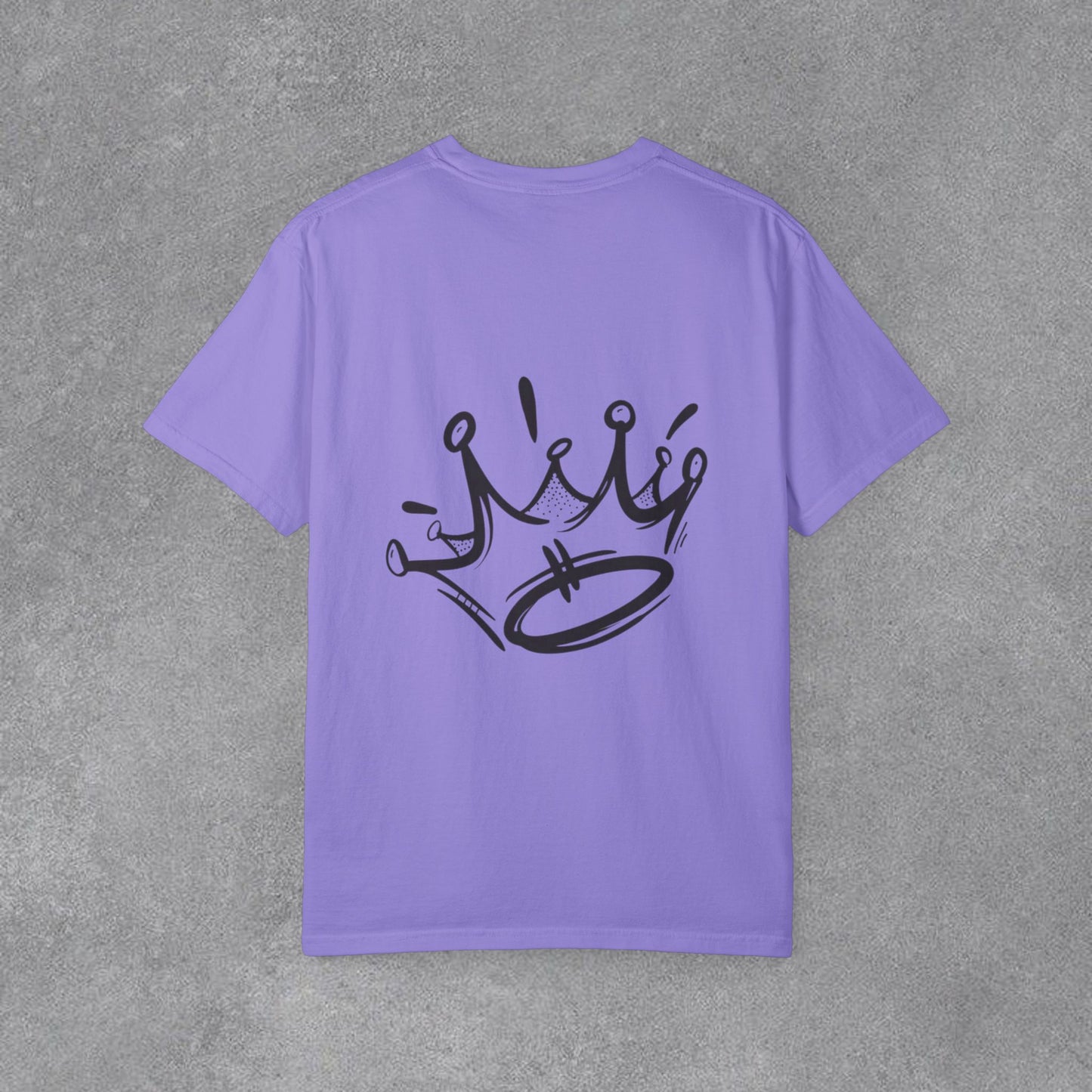 Copy of Shark Attack Surfing Skeleton T-shirt | Wave Illustration, Crown Back Print