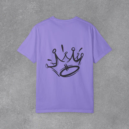Copy of Shark Attack Surfing Skeleton T-shirt | Wave Illustration, Crown Back Print