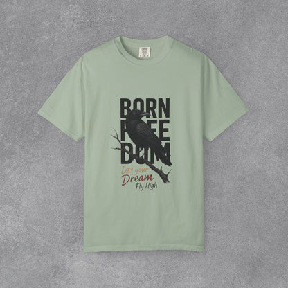 Copy of Born to Be Free Raven silhouette tee | Born to Be Free T-Shirt