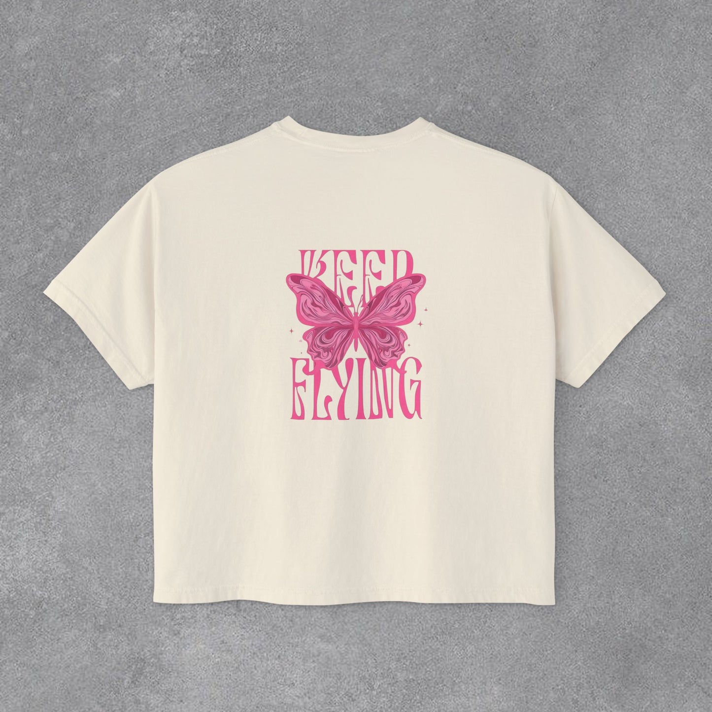Copy of Desert Moon Cactus Night Tee | Butterfly Need Flying Graphic Tee