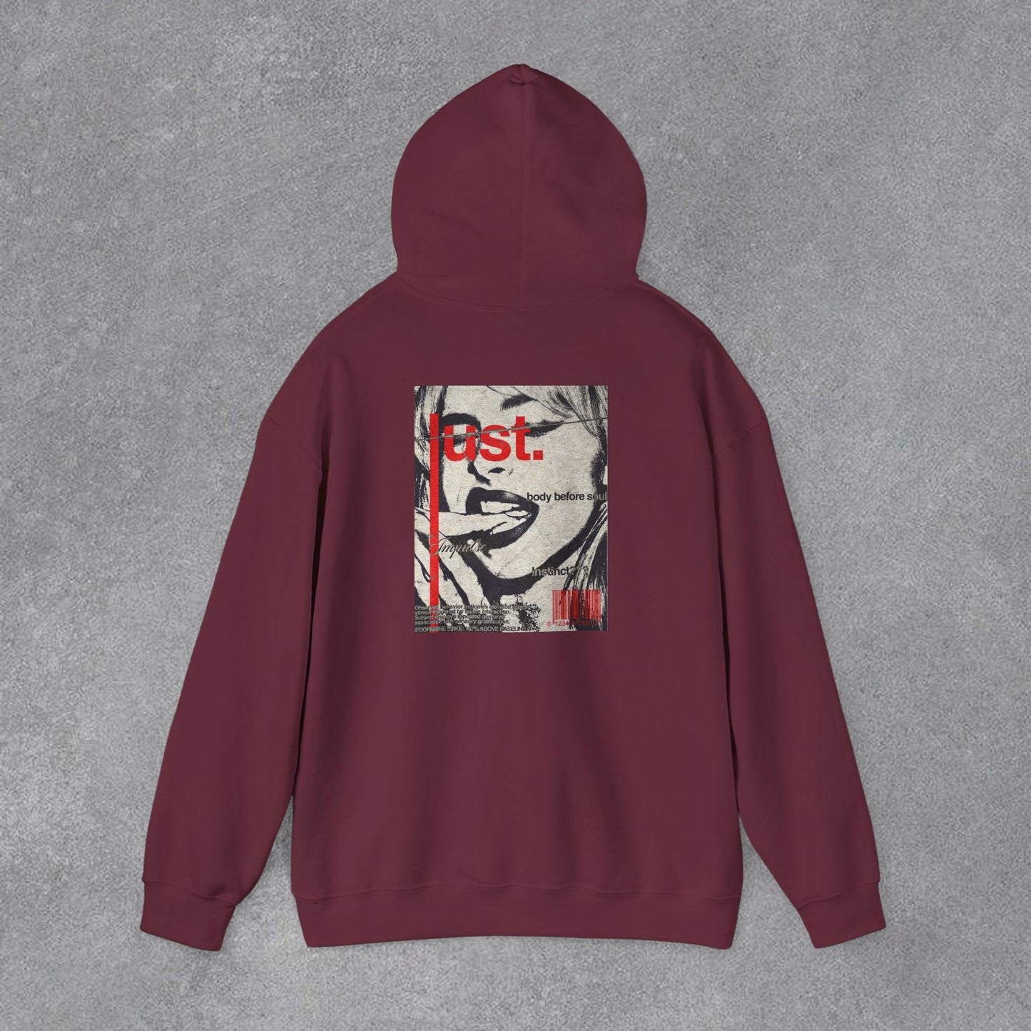 💫Grafik / Desen Baskılı Kapüşonlu Sweatshirt🎀