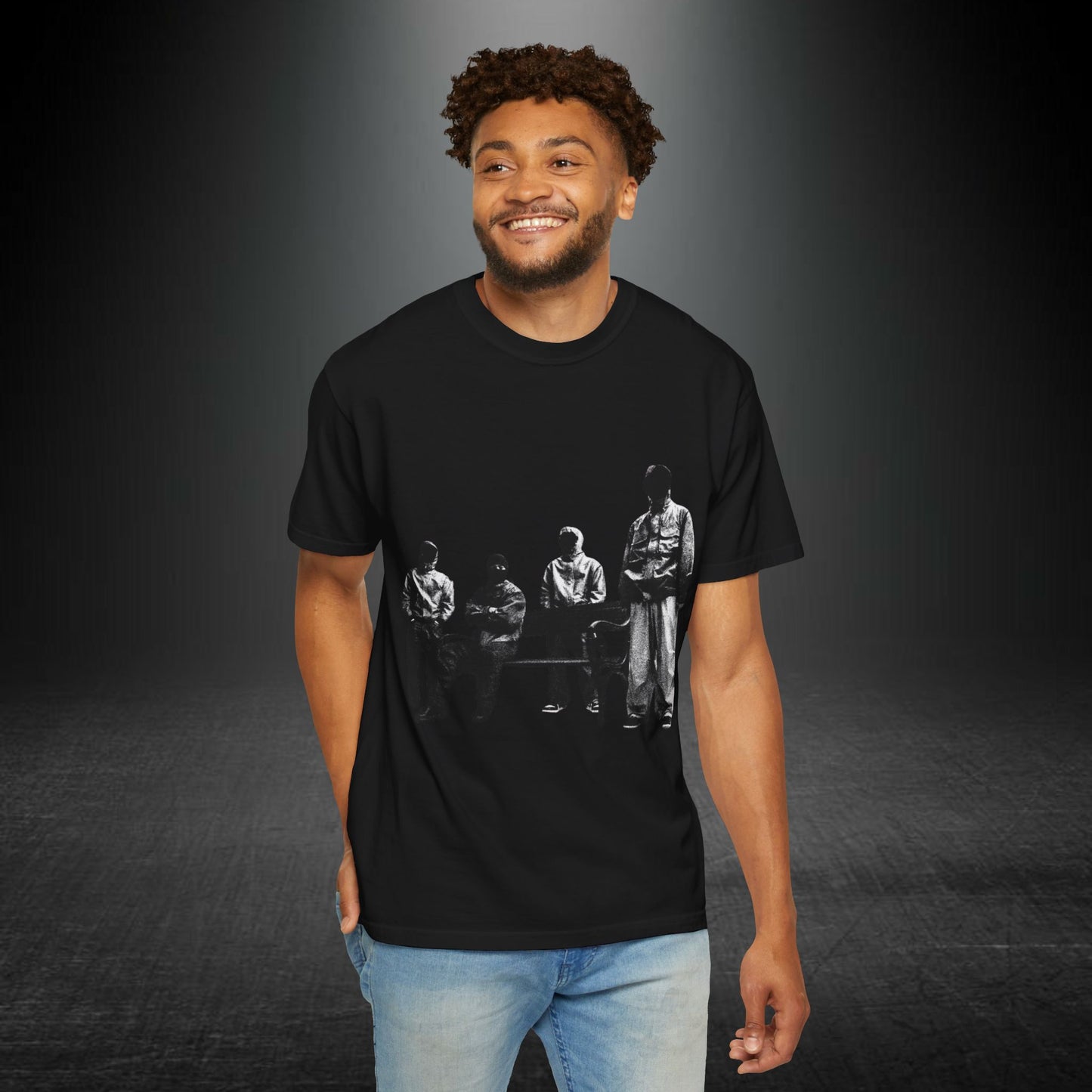 Copy of Out of the Grave zombie hand T-Shirt | band silhouette front