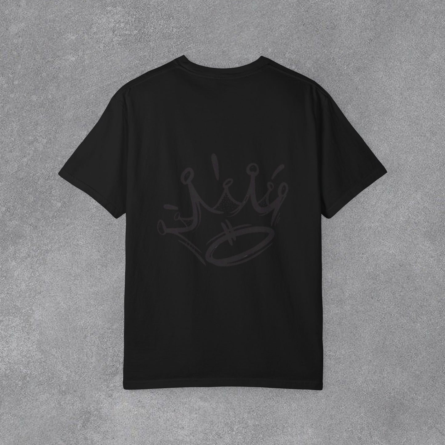 Copy of Shark Attack Surfing Skeleton T-shirt | Wave Illustration, Crown Back Print