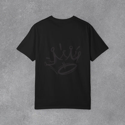 Copy of Shark Attack Surfing Skeleton T-shirt | Wave Illustration, Crown Back Print