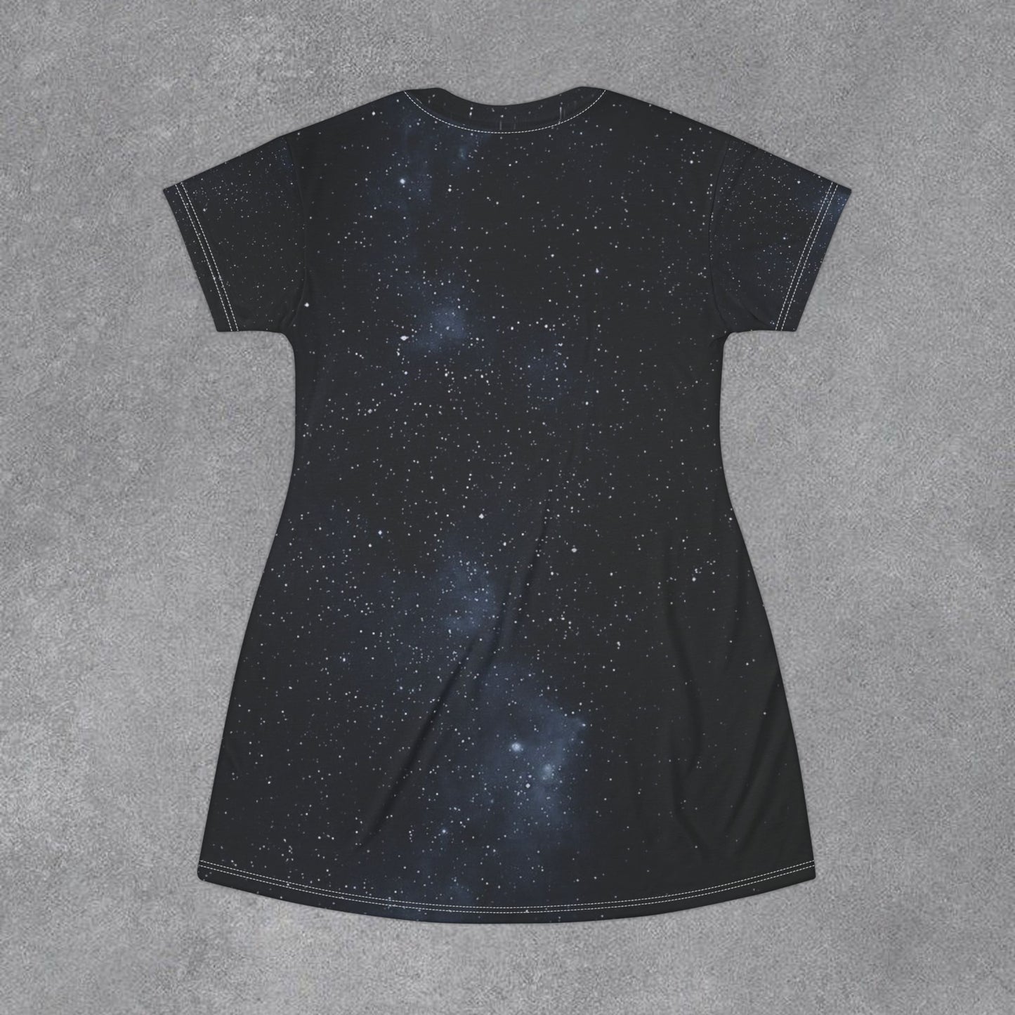 Copy of Galaxy Starfield T-Shirt Dress | Space Night Sky All-Over Print