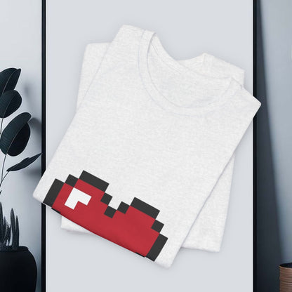 Copy of 8-Bit Pixel Heart T-Shirt | Retro Video Game Heart Tee