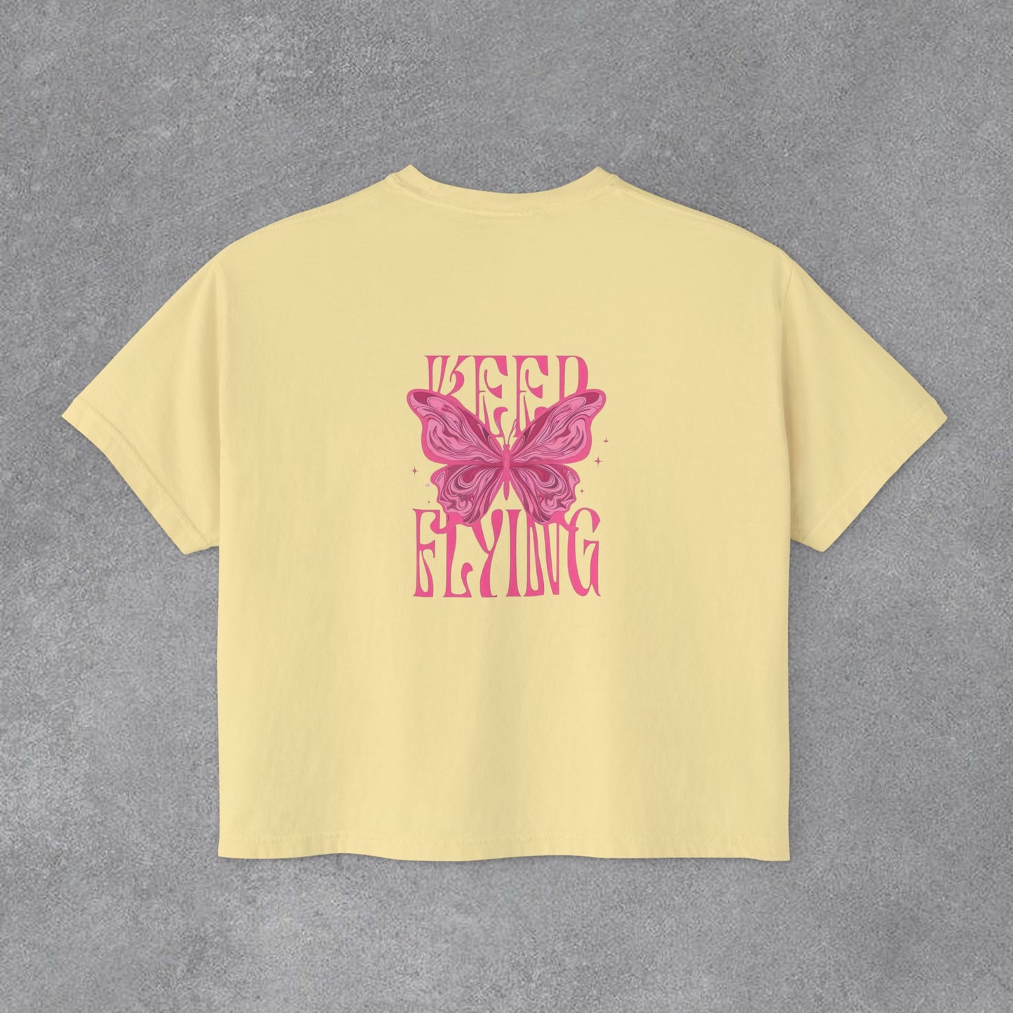 Copy of Desert Moon Cactus Night Tee | Butterfly Need Flying Graphic Tee