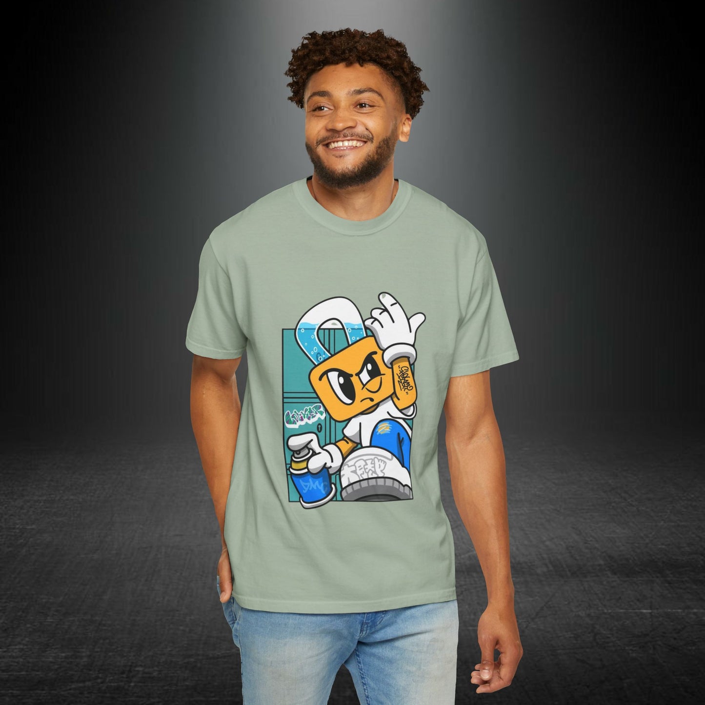 Copy of Skate Cartoon Character T-shirt | Off The Wall Graphic Tee