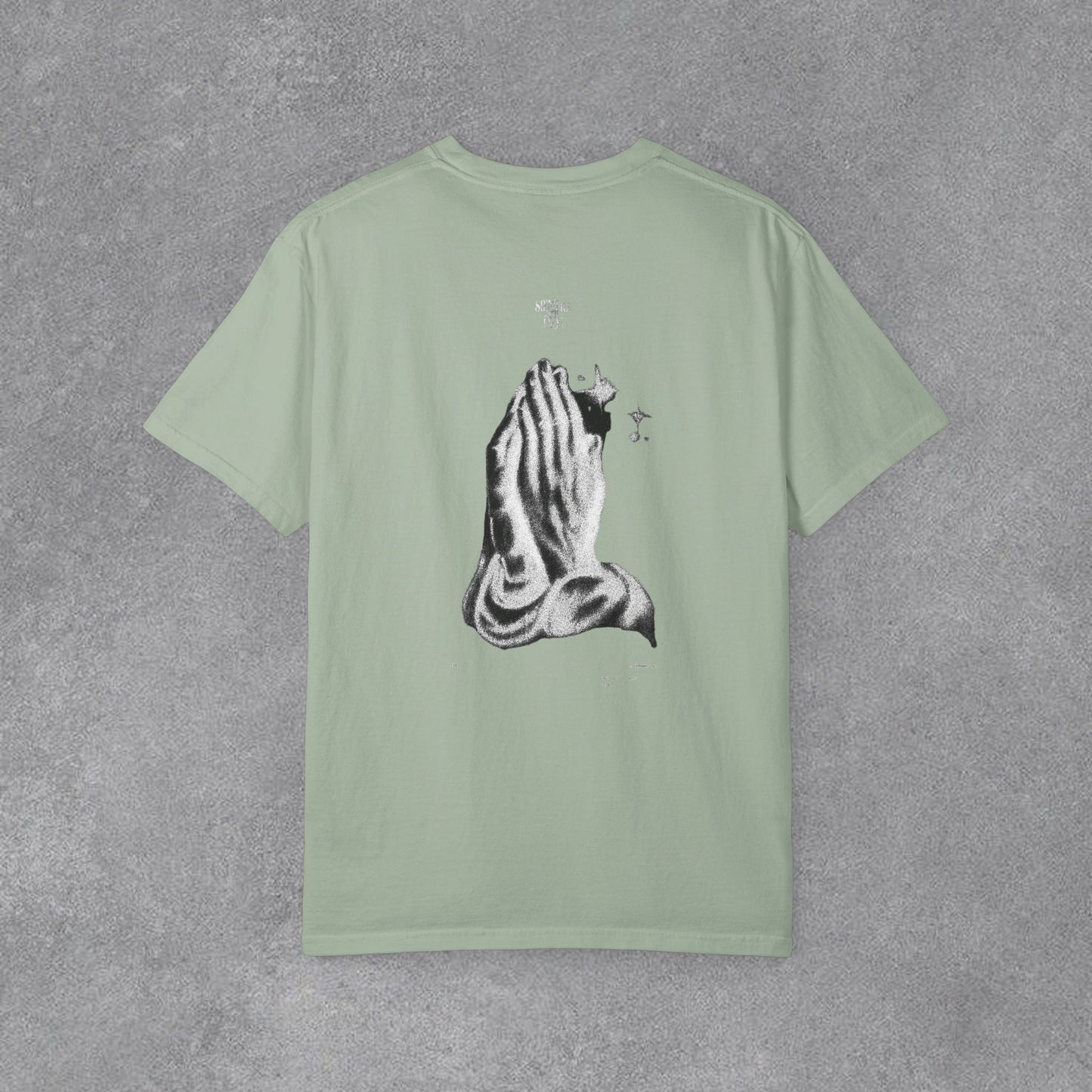 Copy of Praying Hands Graphic T-shirt | Graffiti Street Scene Tee