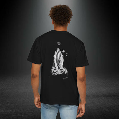 Copy of Praying Hands Graphic T-shirt | Graffiti Street Scene Tee