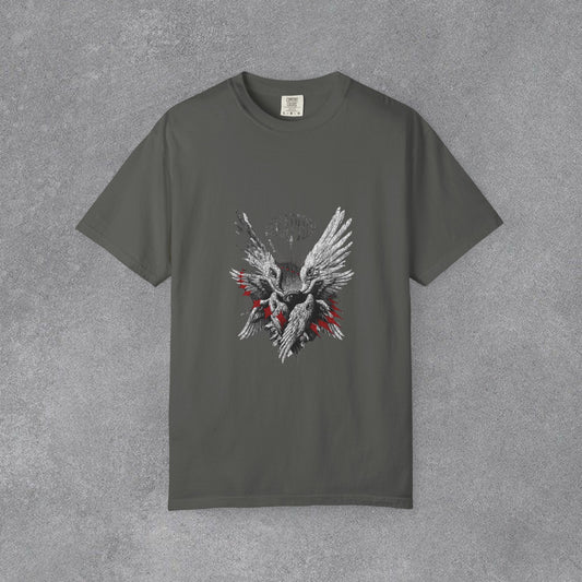 Copy of Copy of Skull with Wings T-Shirt | Gothic Skull Angel Graphic