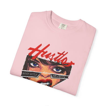 Copy of Lightning Face Graphic T-Shirt | Retro Pinup Eye Tee | Vintage Streetwear Shirt | Garment Dyed Cotton Tee | Unisex Graphic Shirt