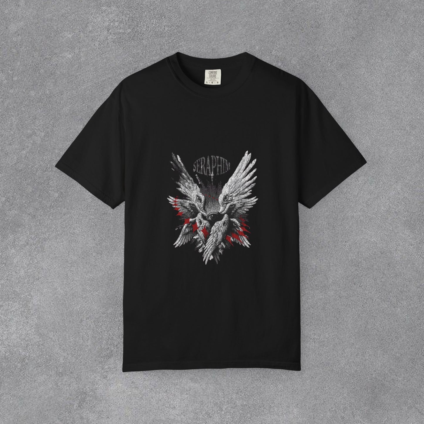Copy of Copy of Skull with Wings T-Shirt | Gothic Skull Angel Graphic
