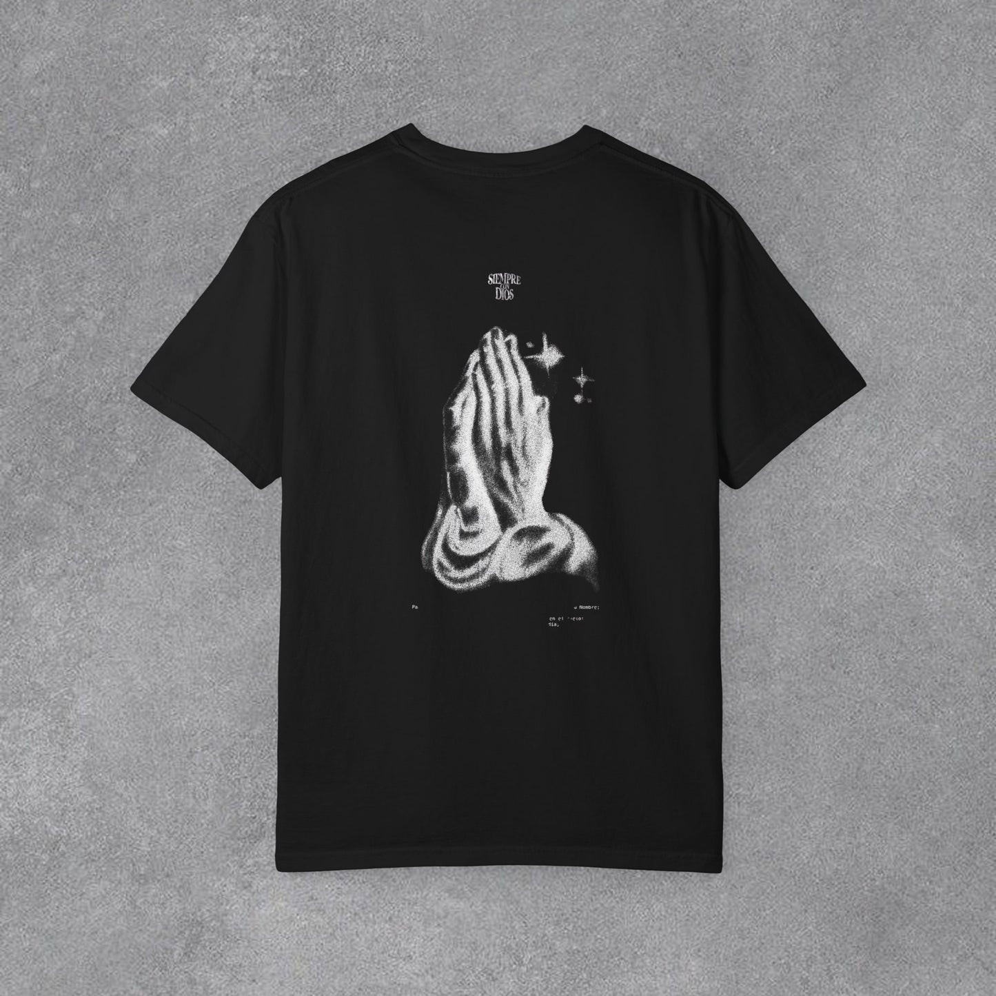 Copy of Praying Hands Graphic T-shirt | Graffiti Street Scene Tee