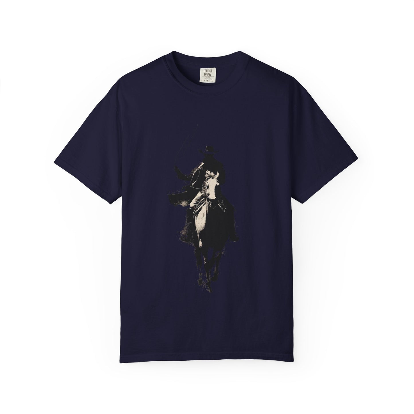 Copy of Vintage Cowboy Silhouette T-shirt | , Western Roseo Tee , Cowboy Graphic tshirt , Horse Lover Gift , Country Western unisex Tee