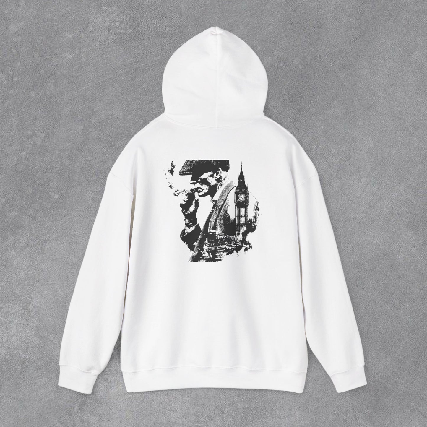 Thomas Shelby Vintage Baskılı Erkek Kapüşonlu Sweatshirt