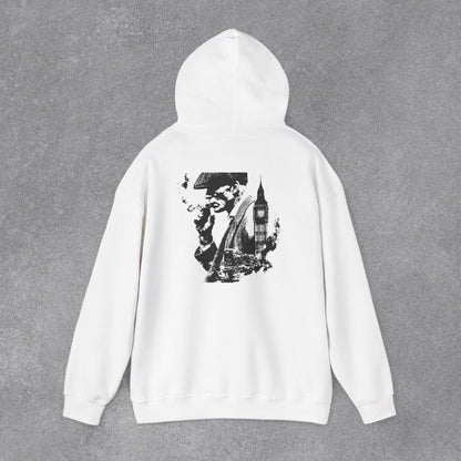 Thomas Shelby Vintage Baskılı Erkek Kapüşonlu Sweatshirt
