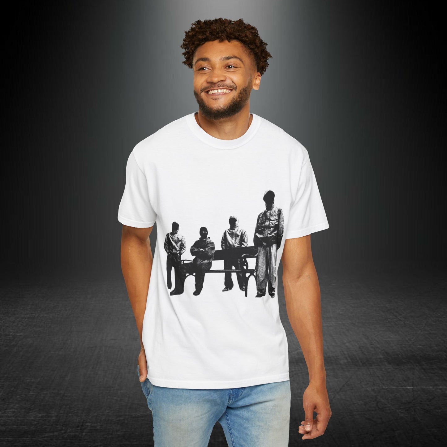 Copy of Out of the Grave zombie hand T-Shirt | band silhouette front