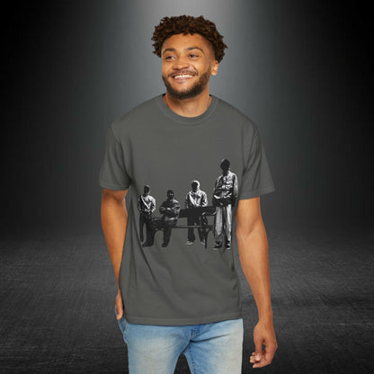 Copy of Out of the Grave zombie hand T-Shirt | band silhouette front