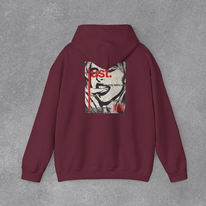💫Grafik / Desen Baskılı Kapüşonlu Sweatshirt🎀