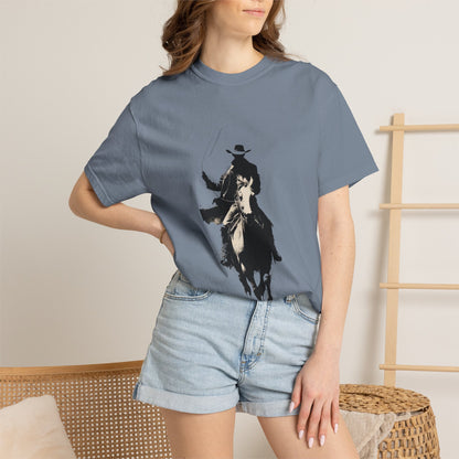 Copy of Vintage Cowboy Silhouette T-shirt | , Western Roseo Tee , Cowboy Graphic tshirt , Horse Lover Gift , Country Western unisex Tee