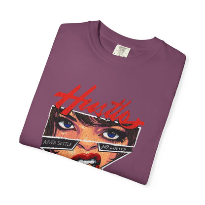 Copy of Lightning Face Graphic T-Shirt | Retro Pinup Eye Tee | Vintage Streetwear Shirt | Garment Dyed Cotton Tee | Unisex Graphic Shirt