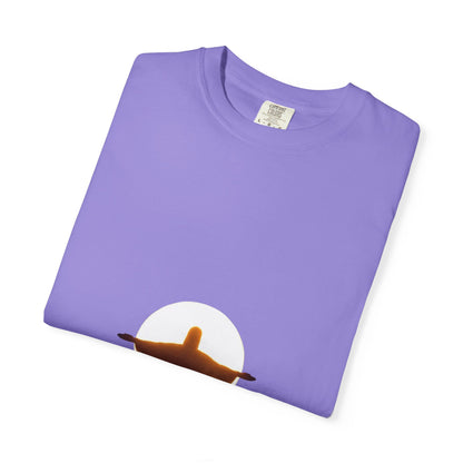Copy of Rio Beach Scene T-Shirt | Christ the Redeemer Silhouette Tee