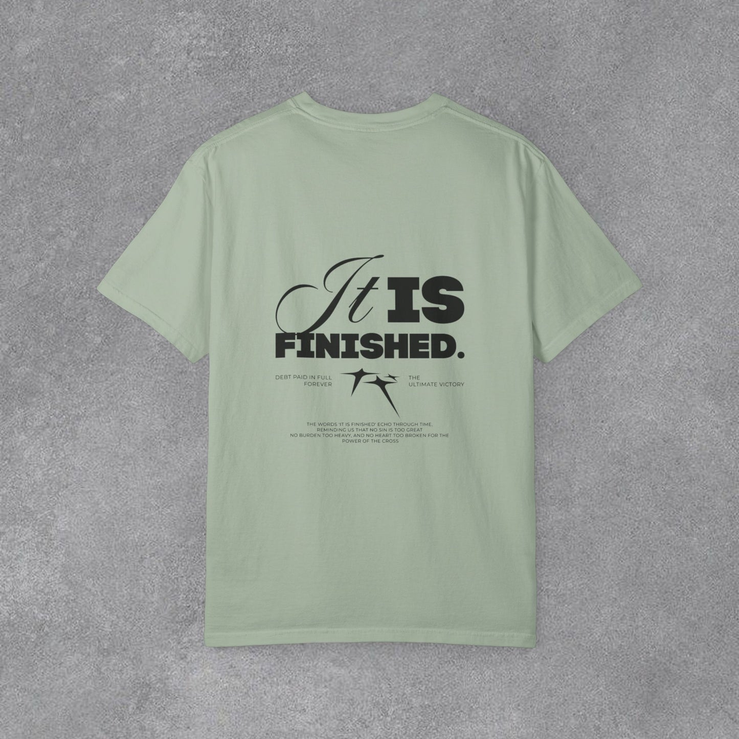 Copy of Roaring Panthers Graphic T-Shirt | It Is Finished Back Print