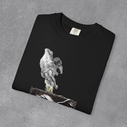 Copy of Angel Wings and Eyes T-Shirt | Graphic Tee with Angel Sketches