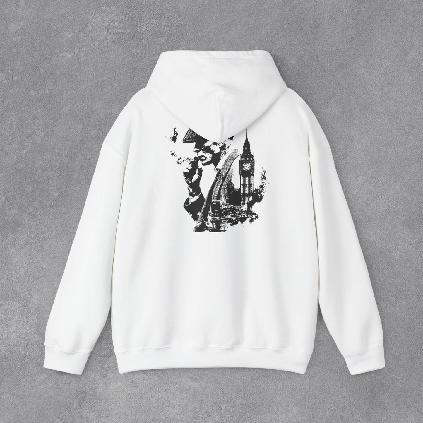 Thomas Shelby Vintage Baskılı Erkek Kapüşonlu Sweatshirt