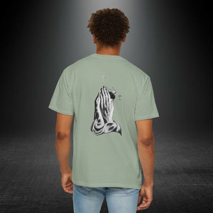 Copy of Praying Hands Graphic T-shirt | Graffiti Street Scene Tee