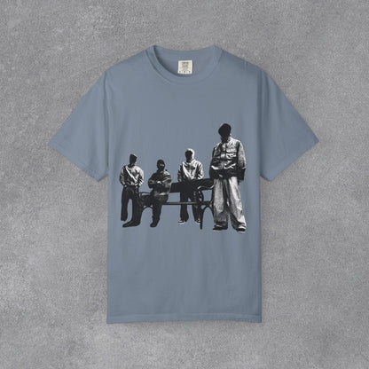 Copy of Out of the Grave zombie hand T-Shirt | band silhouette front