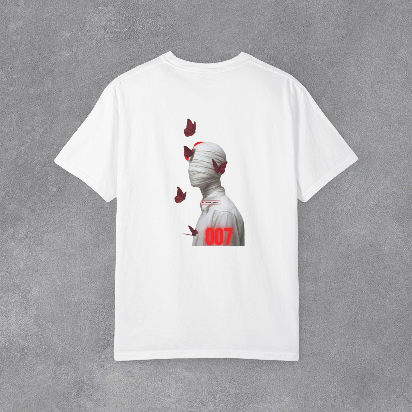 Copy of 🔥 BU TASARIMLA BAMBAŞKA KARŞINIZDAYIZ !!! Los Angeles Şehir Vibes Tişörtü — 007 Bandajlı Figür Grafik Baskılı Tişört🔥