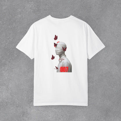 Copy of 🔥 BU TASARIMLA BAMBAŞKA KARŞINIZDAYIZ !!! Los Angeles Şehir Vibes Tişörtü — 007 Bandajlı Figür Grafik Baskılı Tişört🔥