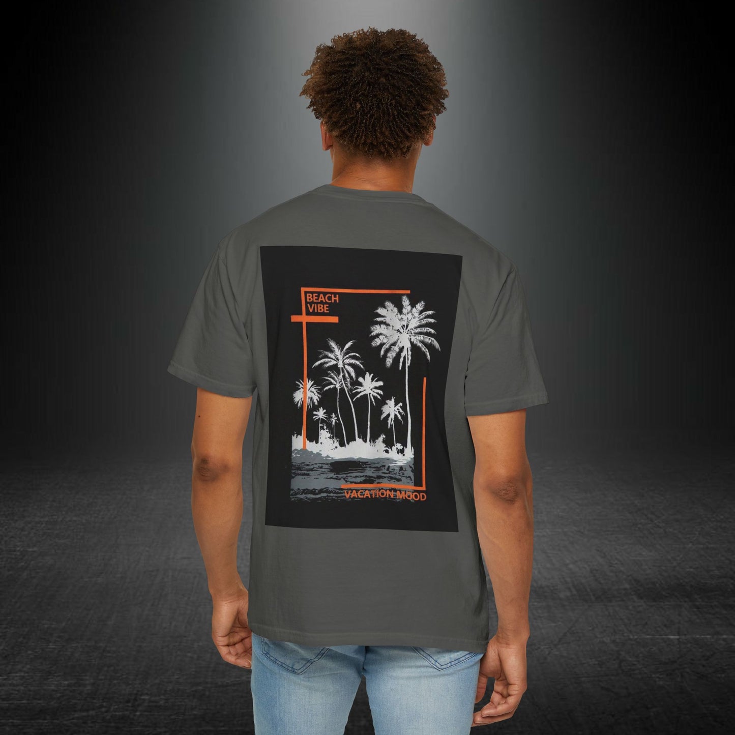 Copy of Beach Vibe Palm Tree Graphic T-Shirt