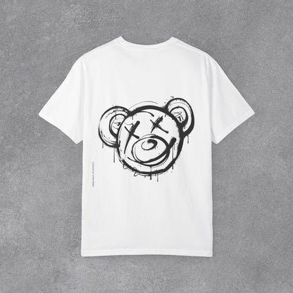 Copy of Head Up Hand Sign T-Shirt | Graffiti Bear Back Print, Streetwear Tee